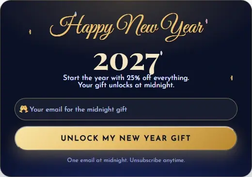 New Year Midnight Gala form template