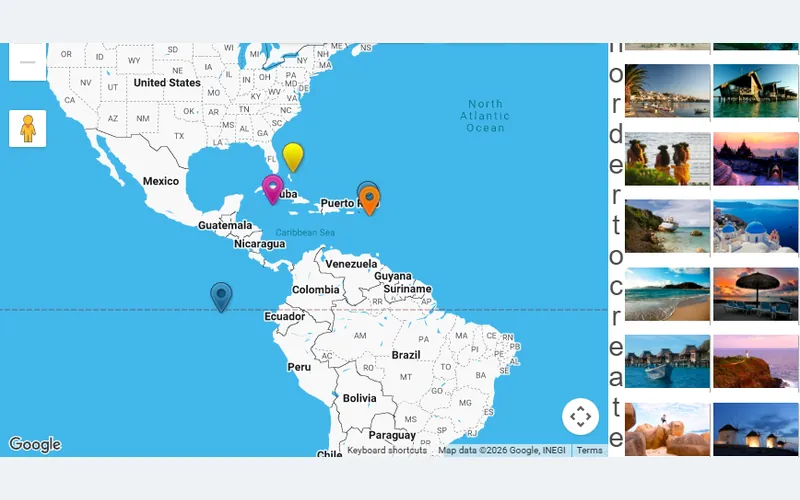 Google Maps Easy example: Exposition Slider