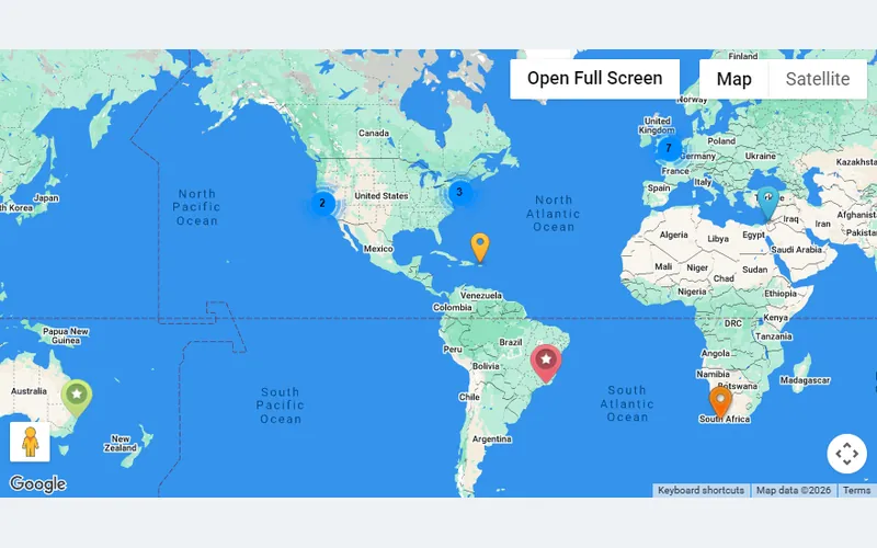 Google Maps Easy example: Horizontal Slider