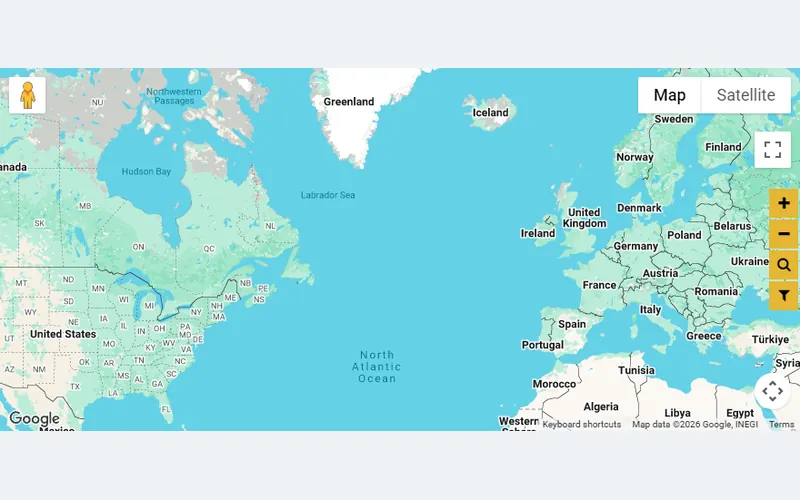 Google Maps Easy example: Table Markers List