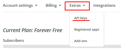 MailChimp Account