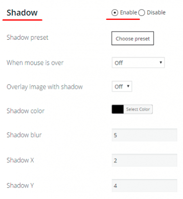 Shadow - Ultimate WordPress Plugins by Supsystic