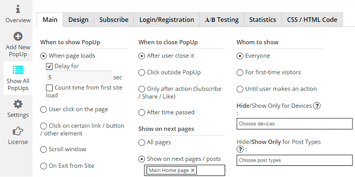 Open WordPress Popup when Page Loads with Time Delay