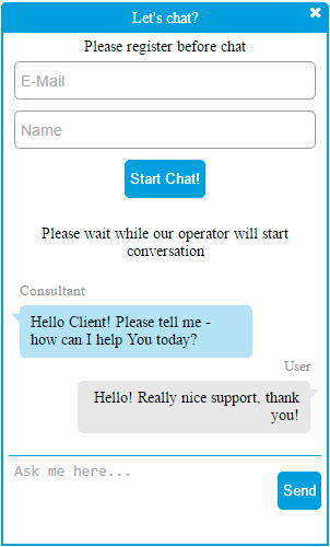 Live chat plugin