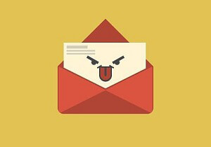 Emails from contact form can be considered as a spam