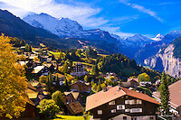 Wengen, Swiss Alps, Canton Bern, Switzerland