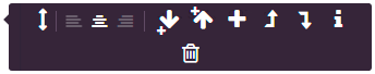 Cells editor of Pricing Table plugin