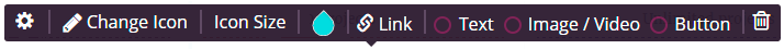 Icons editor of Supsystic Pricing Table plugin