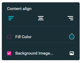 Block editor of Newsletter template