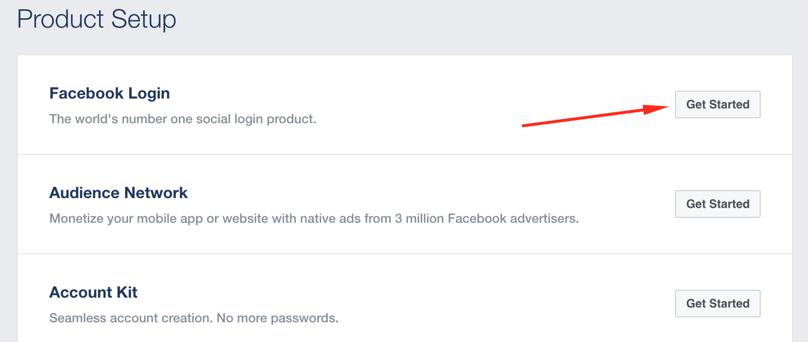 Facebook Login