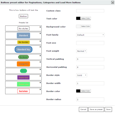 Custom Buttons - Ultimate WordPress Plugins by Supsystic