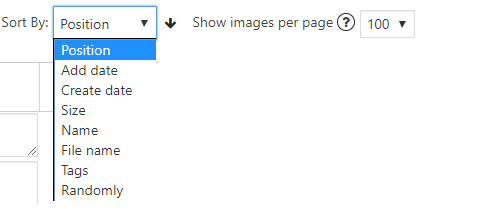 Sorting images
