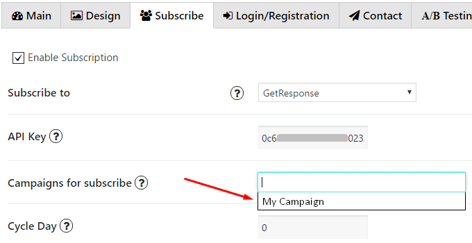 Choose a campaign