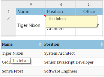 Data Tables Generator Adda a comment