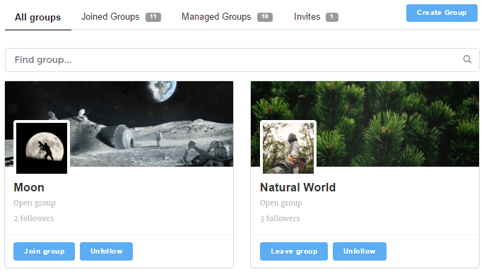 Membership Groups