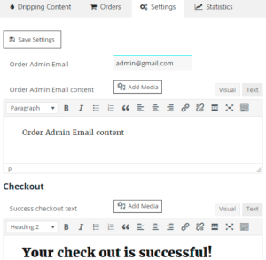 Additional Settings - Ultimate WordPress Plugins by Supsystic