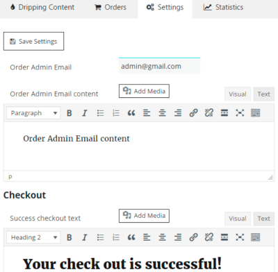 Membership Plugin Additional Settings | Supsystic