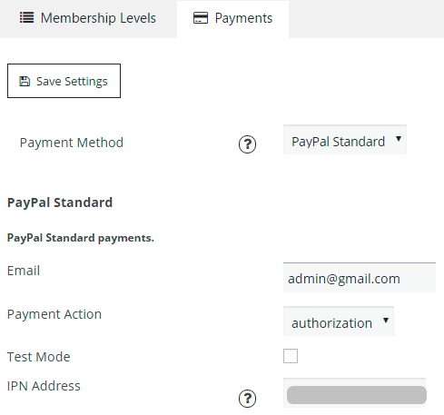 Payments E-commerce