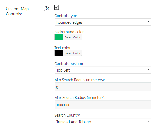 Google Map Custom Controls