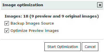 Optimize Preview Images