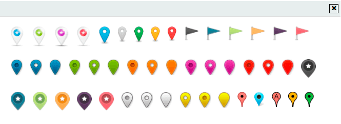 Select Icon For Google Maps Marker