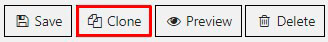 Clone button of Subscribe Forms