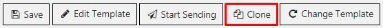 Newsletter Clone button