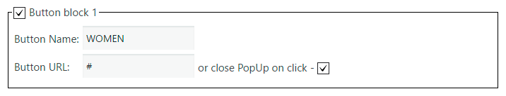 button block of popup