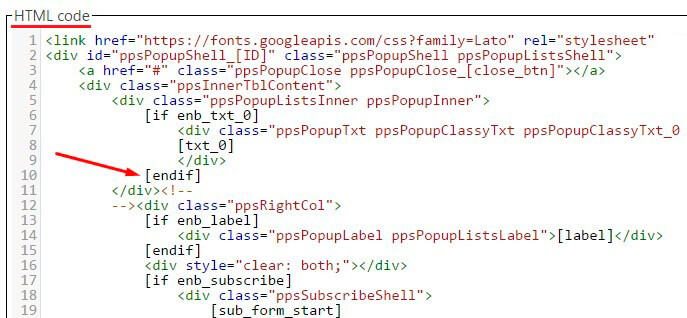 Popup Deleting rows