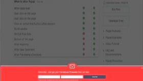 Bump Notification bar Wordpress Popup 