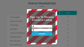 Exclusive Subscription Popup