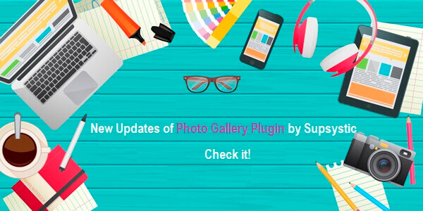 Newest Updates Of The Gallery Plugin