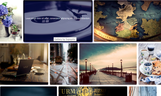 WordPress Gallery - Shadow