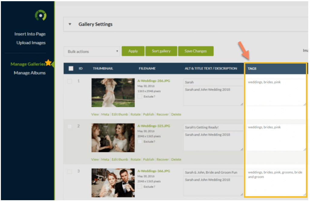 Filtering nextGEN