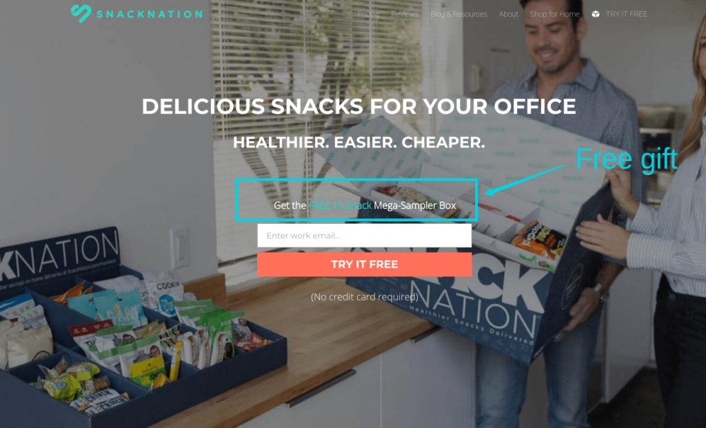 main page example