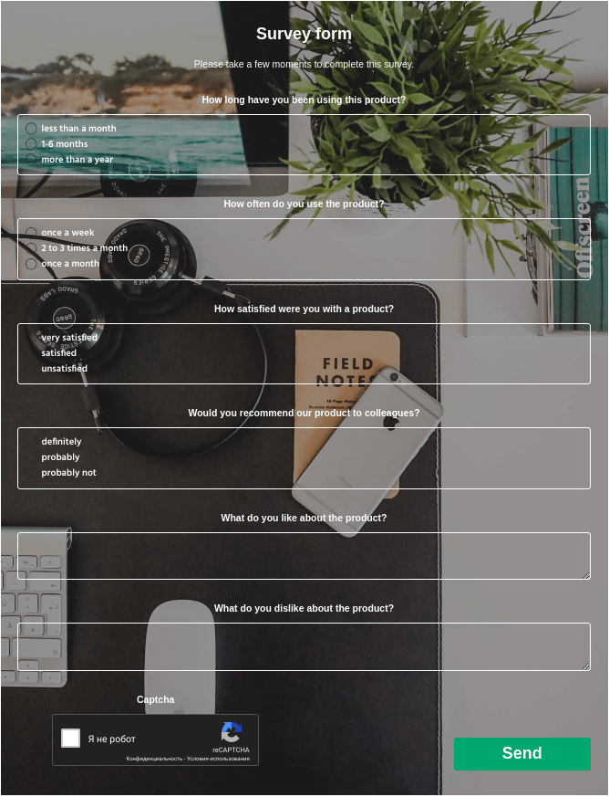 Contact form