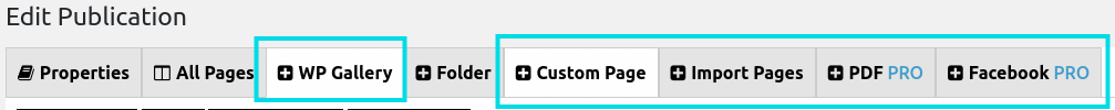 add pages