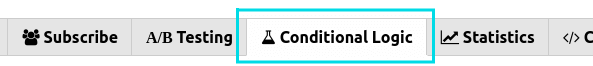 conditional logic