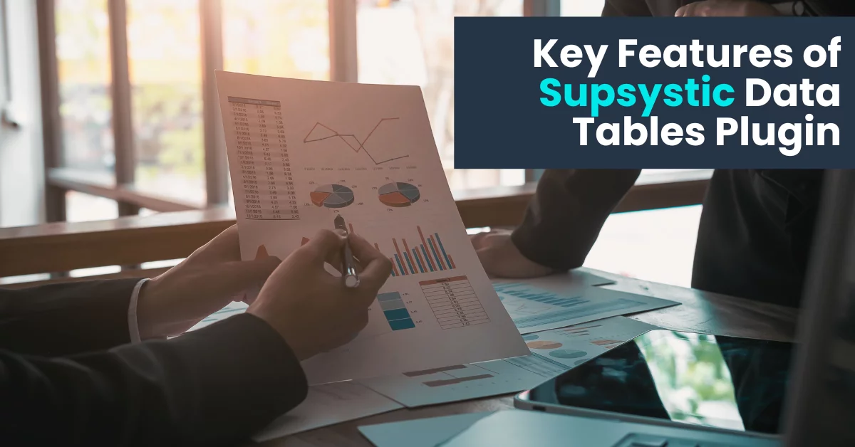 Key Features of Supsystic Data Tables Plugin