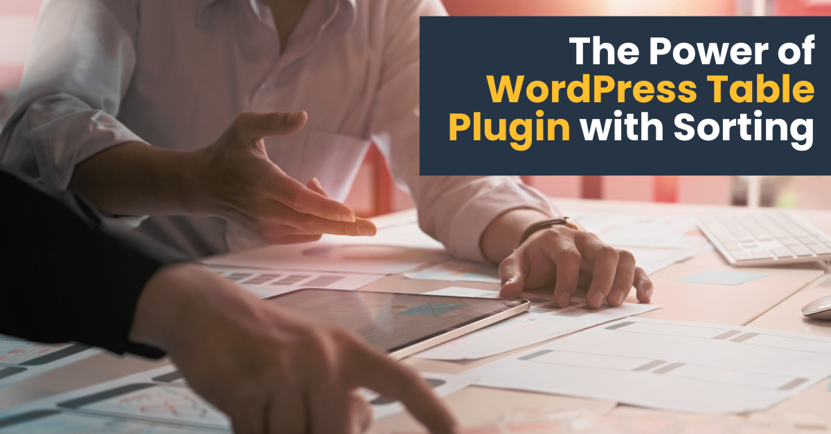 wordpress table plugin with sorting