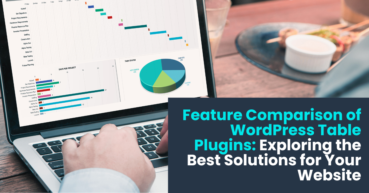 feature comparison of wordpress table plugins