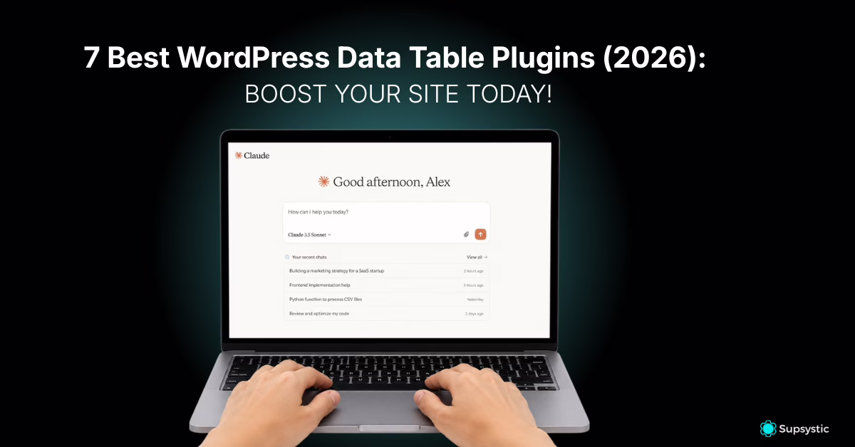 best WordPress data table plugin
